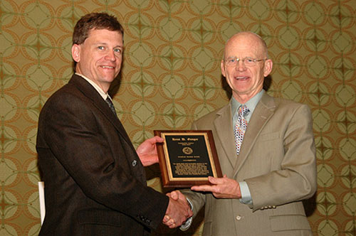 Harold F. McFarlane and Hans Gougar, Presidential Advisor Plaque