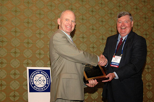 Harold F. McFarlane and Donald C. Hintz, President's Plaque