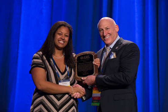 Theodore Rockwell (posthumously) - Presidential Citation, Cyrena Rockwell accepting on his behalf.