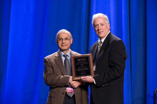 Ali Mosleh - Nuclear Installations Safety Division Theos J. 'Tommy' Thompson Award
